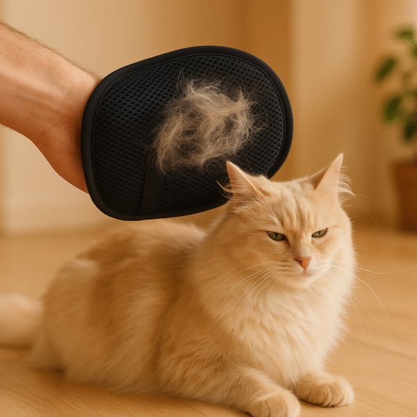 Auronva Best Pet Hair Remover Mitt for Dogs, Cats, and Rabbits